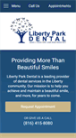 Mobile Screenshot of libertyparkdental.com